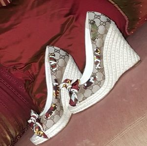 Authentic GUCCI classic WEDGE
